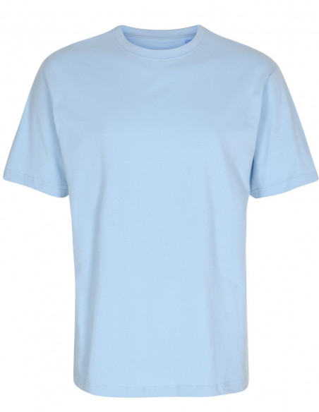 Baggy Organic Cotton T-Shirt Sky Blue