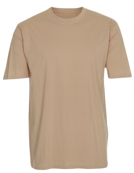 Baggy Organic Cotton T-Shirt Sand