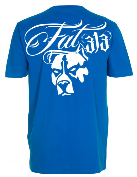 Dog Script T-Shirt by FAT313 Swedish Blue * PreOrder