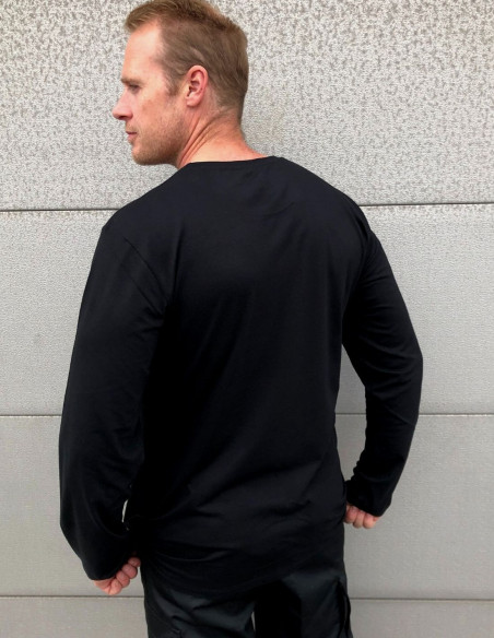Viking Beast & Odins Horn L/S T-Shirt Organic Cotton