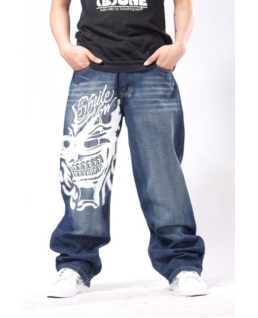 TZ Baggy Smile Now...Cry Later Jeans