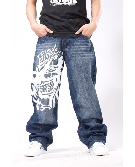 TZ Baggy Smile Now...Cry Later Jeans