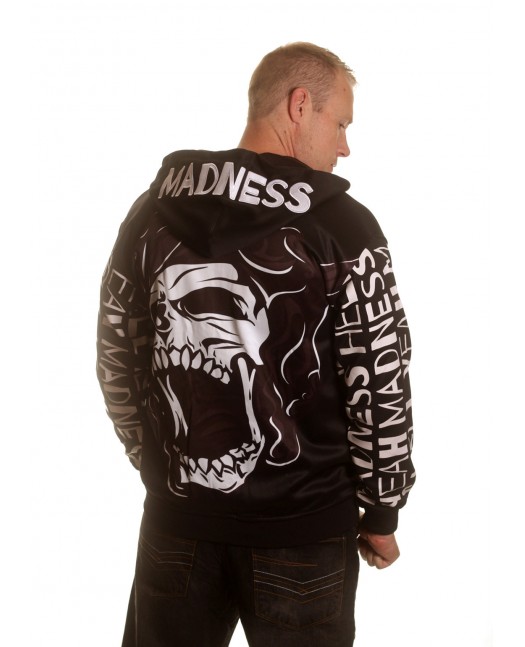 Madness Skull ZipHoodie El Barrio...