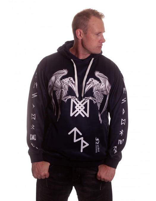 Alpha Raven Hoodie Navy by Nordic Worlds
