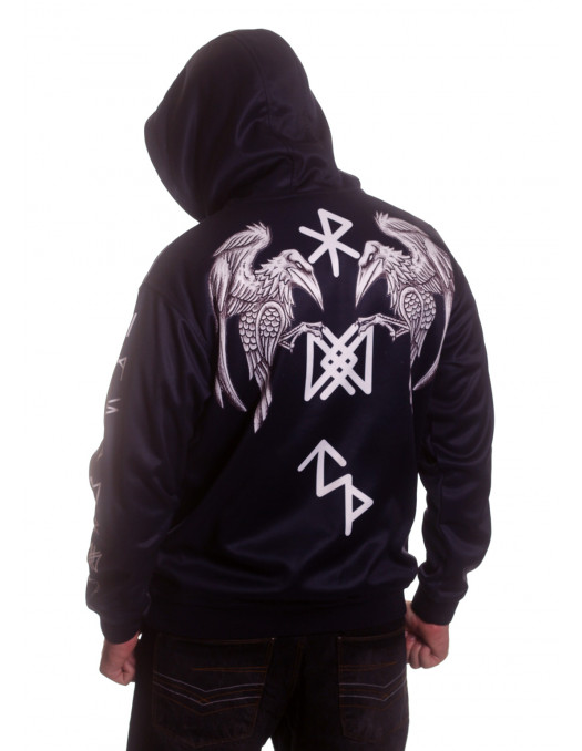 Alpha Raven Hoodie Navy by Nordic Worlds