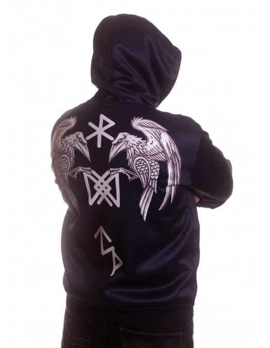 Alpha Raven Hoodie Navy by Nordic Worlds