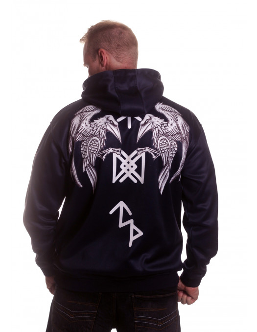 Alpha Raven Hoodie Navy by Nordic Worlds