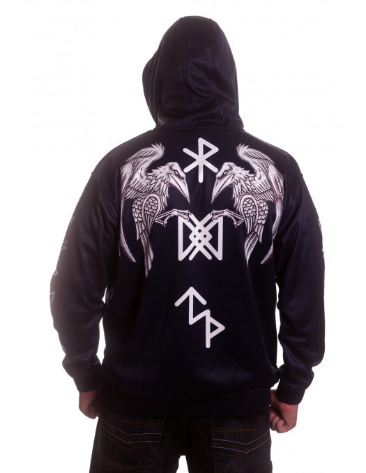 Alpha Raven Hoodie Navy by Nordic Worlds