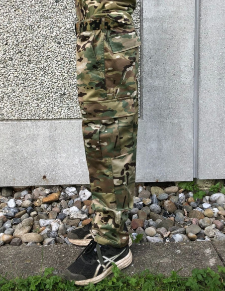 Camo Cargo Pants by Tech Wear.