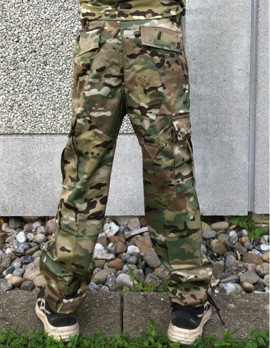 Camo Cargo Pants by Tech Wear.