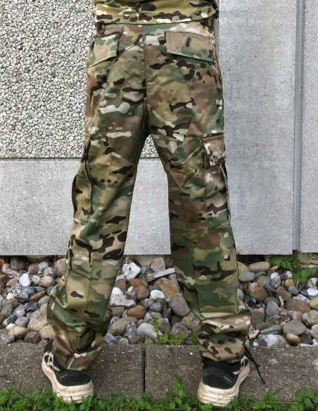 Camo Cargo Pants by Tech Wear.