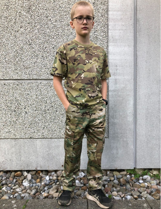 Camo Cargo Pants by Tech Wear.