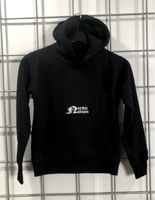Viking Beast Kids Hoodie Black