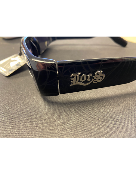 LOCS Gangsta Sunglasses Black