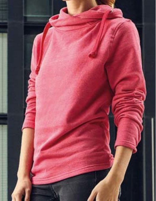 Fitted Hoodie Heather Rose