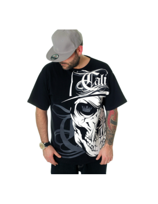 BSAT Cali Skull T-Shirt Baggy
