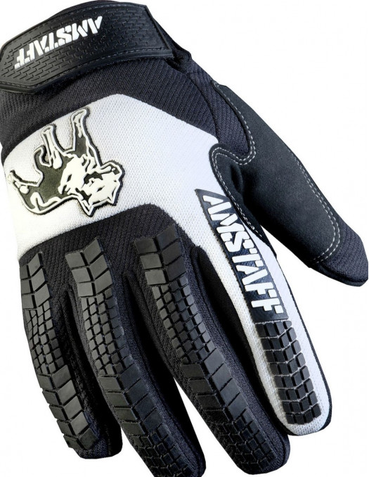 Logo Gloves BlackNWhite by Amstaff