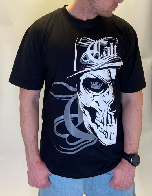 BSAT Cali Skull T-Shirt Baggy