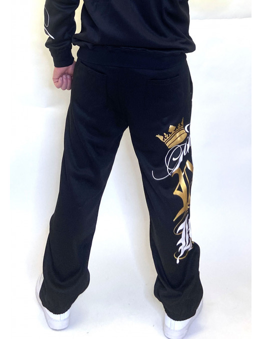 BSAT Rebels Hood Sweatpants Black