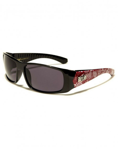 LOCS Sunglasses Paisley Red