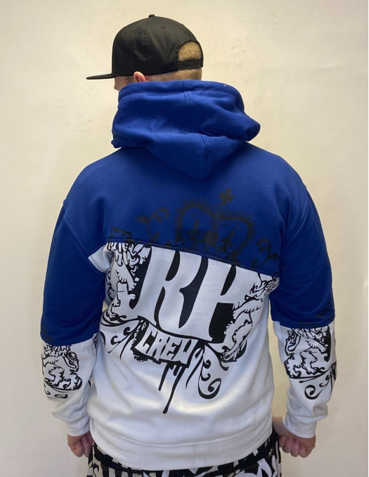 RP Crew Blue ZipHoodie - Limited Edition