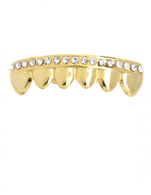 Grillz Lower Teeth Gold Plated