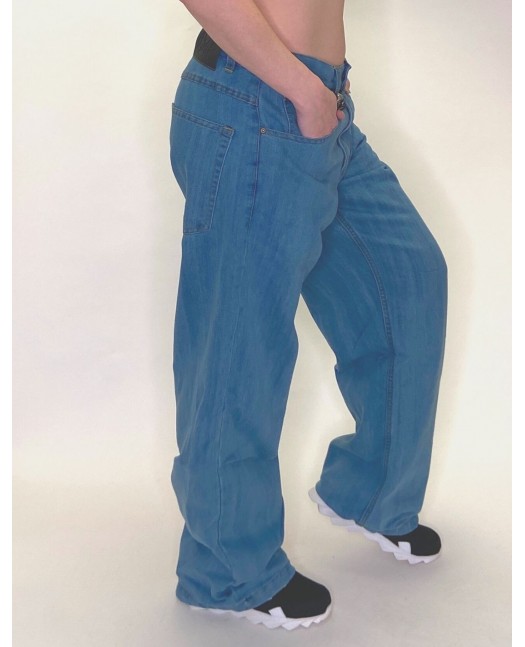 SkyBlue Baggy Jeans by BSAT