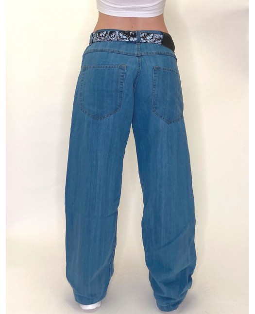 SkyBlue Baggy Jeans by BSAT