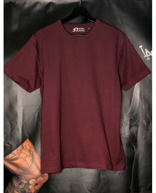 Støt vore Veteraner T-Shirt Burgundy...