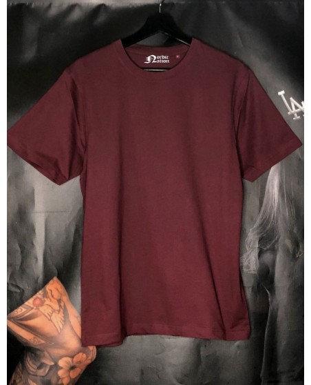 Støt vore Veteraner T-Shirt Burgundy by Nordic Worlds