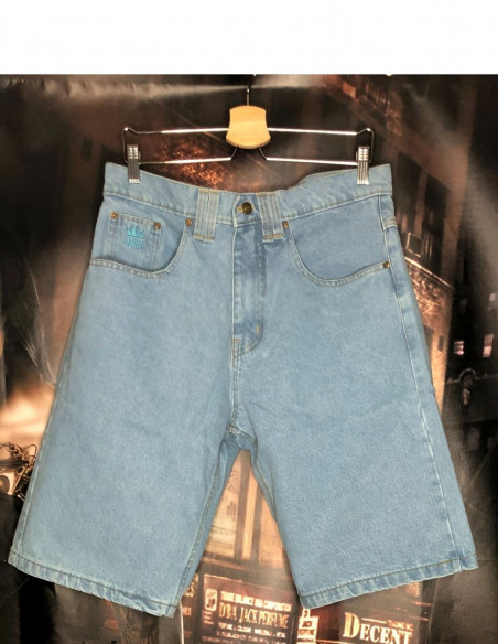 BSAT Baggy Denim Shorts Sky Blue