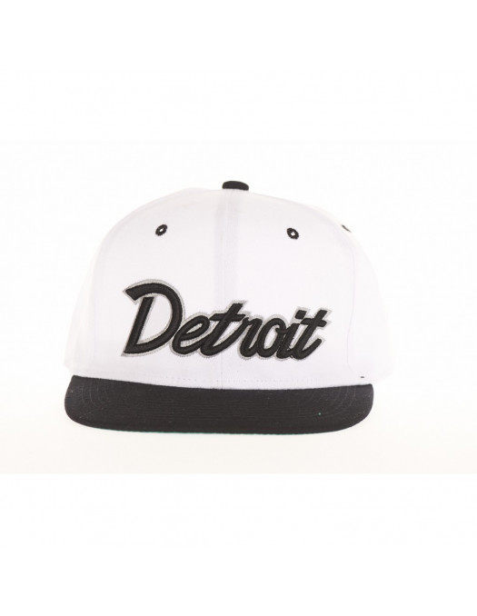 Townz Snapback Cap Detroit Black White