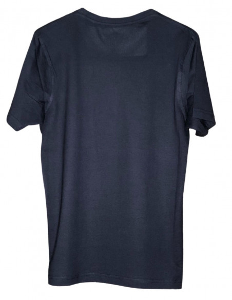 BSAT RebelsHood T-Shirt Navy/Gold/White Organic Cotton