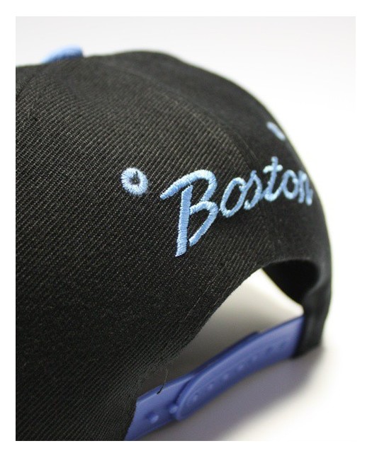 Townz Snapback Cap Boston Sky Black