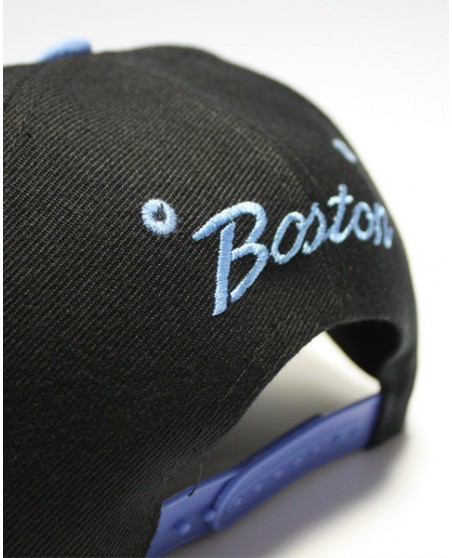 Townz Snapback Cap Boston Sky Black