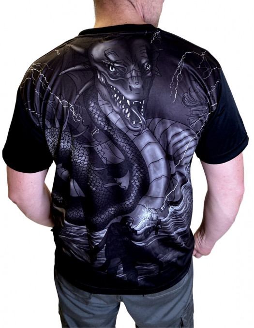 Midgard Serpent T-Shirt Grey by...
