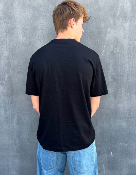 RP CREW Baggy Organic T-Shirt BlackNSilver by BSAT