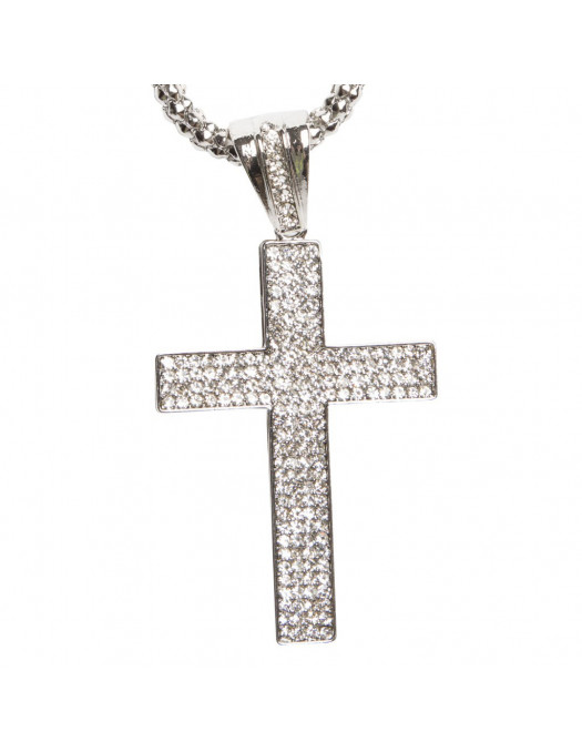 Silver Cross Kaulakoru