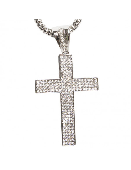 Silver Cross Kaulakoru