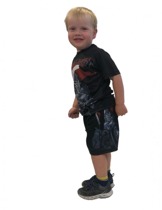 KIDS Holger Danske Mesh Shorts by...