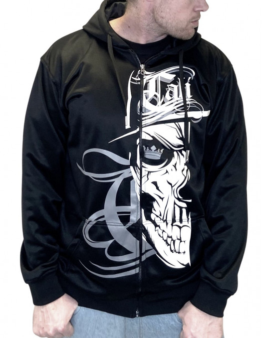 BSAT Cali Skull ZipHoodie Black