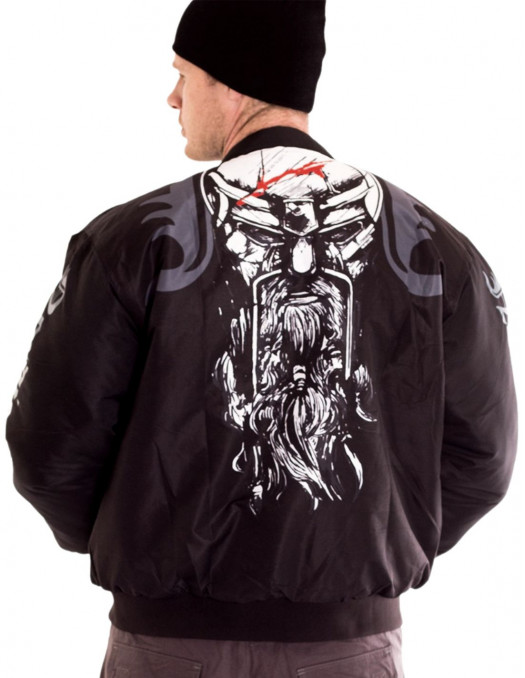 Struck Viking Winterjacket Black by Nordic Worlds