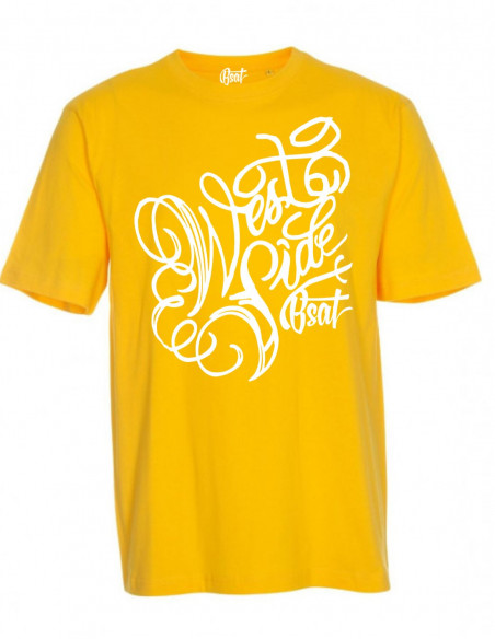 BSAT Westside T-Shirt Organic Cotton Yellow