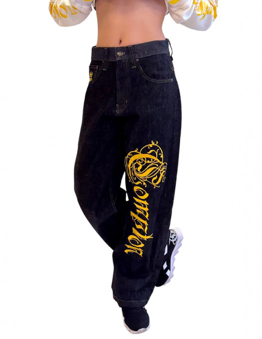 Goldenliscious Compton Baggy Jeans by BSAT