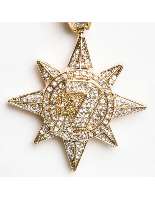Golden 7 Star pendant
