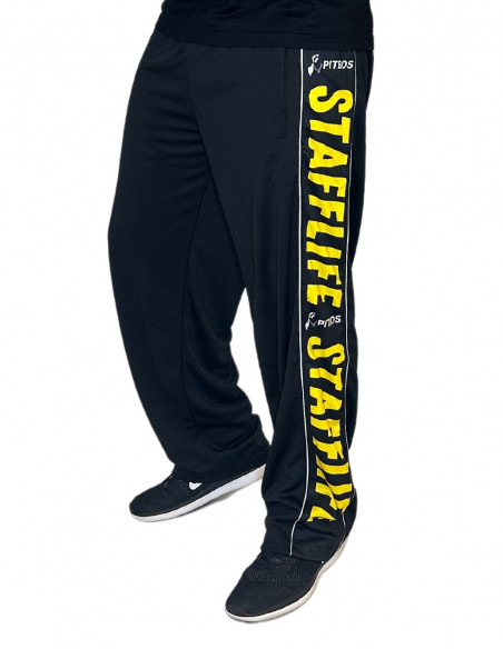 Pitbos Stafflife Dog Mesh Pants BlackNYellow