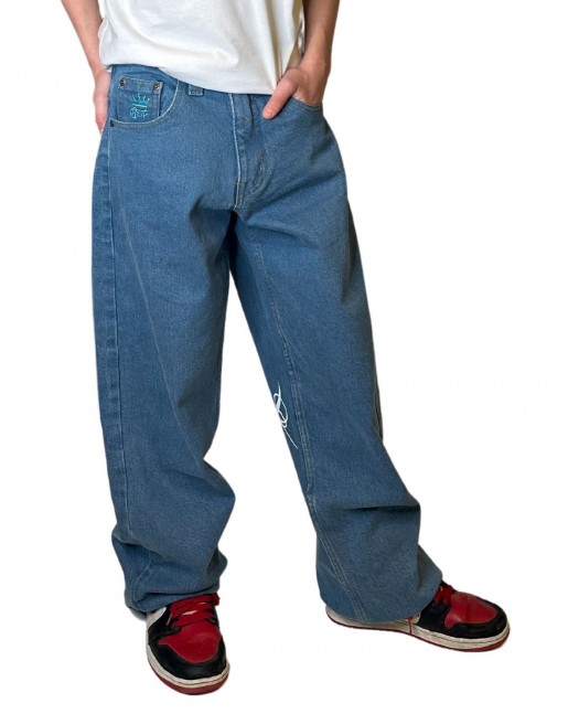 Baggy All Eyes On Me Jeans SkyBlue by...