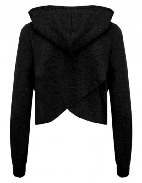 Black Cross Hoodie