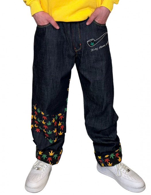 Dirty Money Baggy Rasta Marijuana...