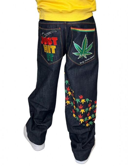 Dirty Money Baggy Rasta Marijuana...